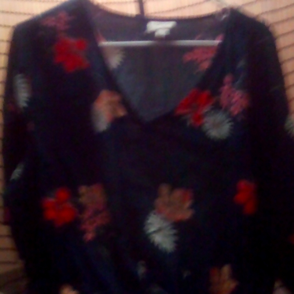 St John's Bay XXL floral short sleeve